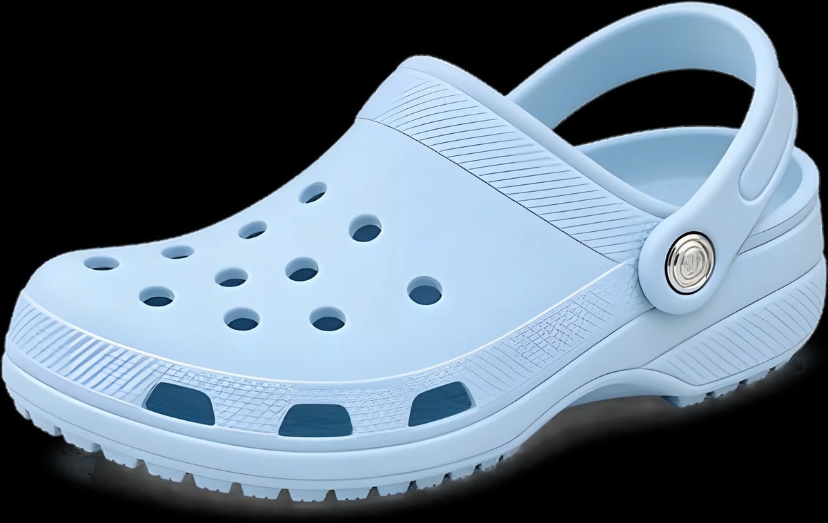 Babuche EVA 2602 Infantil 22 a 27 na cor Azul Névoa