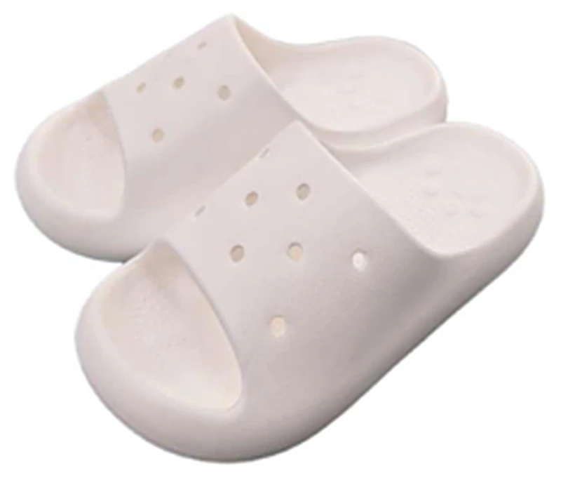 Slide Salto Baixo 3009 Infantil 23 a 28 na cor Branco